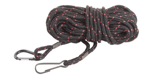 Thirty Foot Tree Stand Rope with Carabineer Clip for Secure Climbing