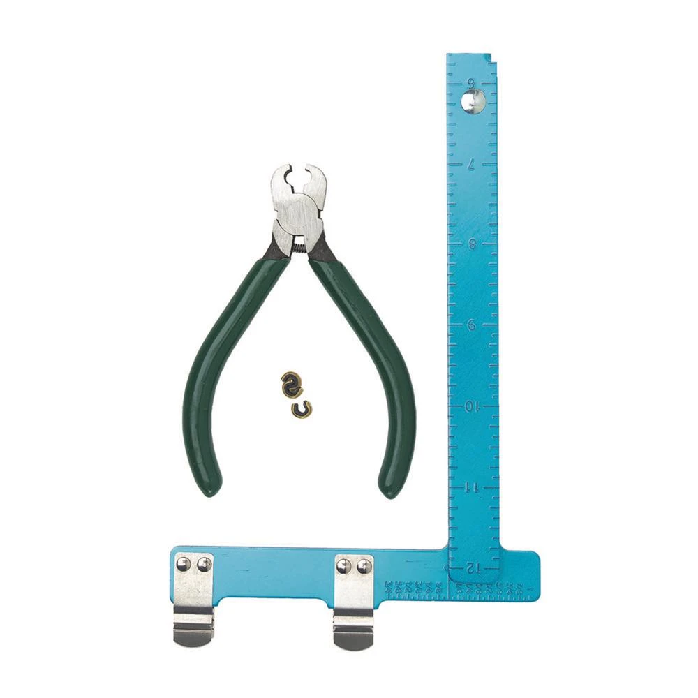 Archery Bow Tuning Kit With Folding Bow Square, Nocking Pliers & Nock Sets