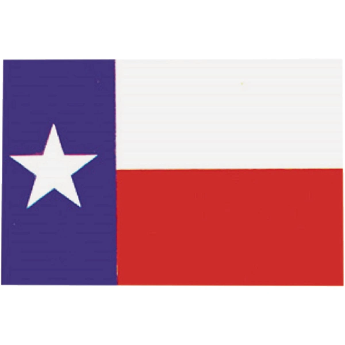 Texas State Flag Made of Durable Nylon, 3 Feet by 5 Feet Size