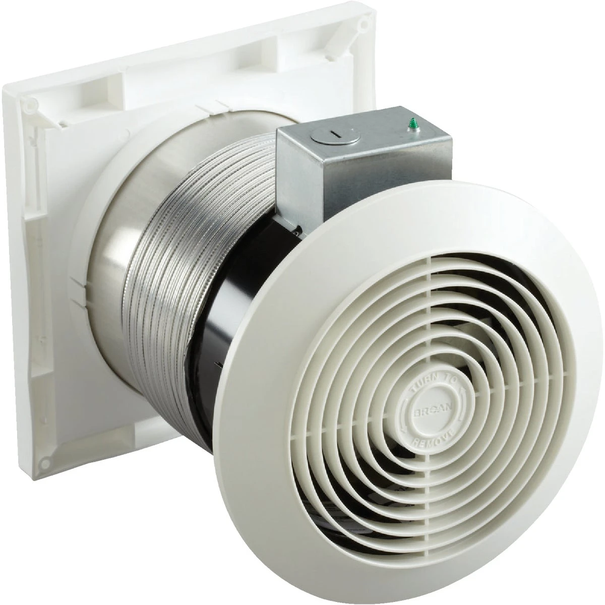70 Cfm Through-the-wall Exhaust Fan Ventilator, 6.0 Sones, 65 Sq. Ft. Coverage