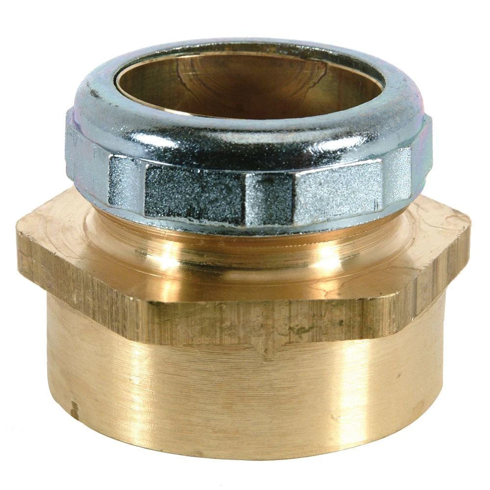 Waste/trap Connector, 1-1/4 In. O.d. X 1-1/2 In. Female Pipe Thread