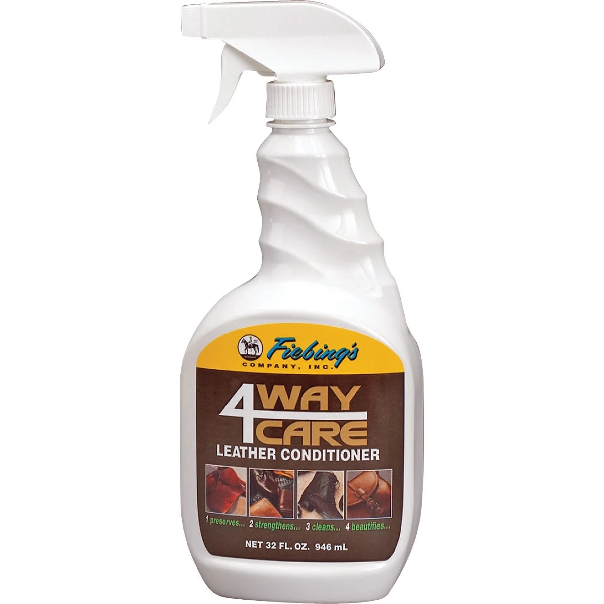 4-way Leather Cleaner & Conditioner, 32 Oz. Spray Bottle
