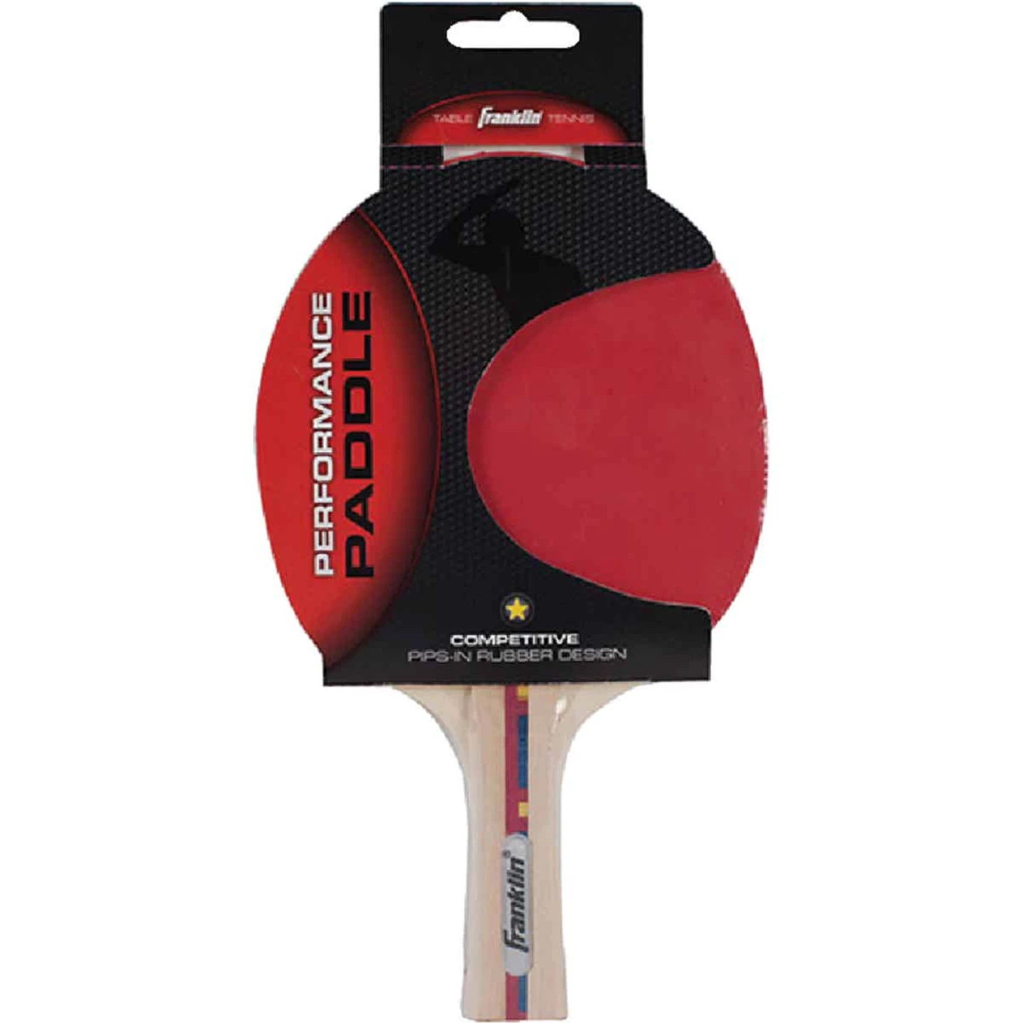 Deluxe Table Tennis Paddle with Ergonomic Handle and High-Quality Rubber Surface