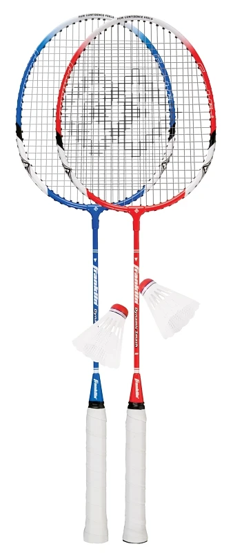 2-player Replacement Badminton Racket Set With Tempered Steel Frame