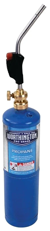 Mt525-3 Self Lighting Propane Torch Kit With Stainless Steel Burn Tube
