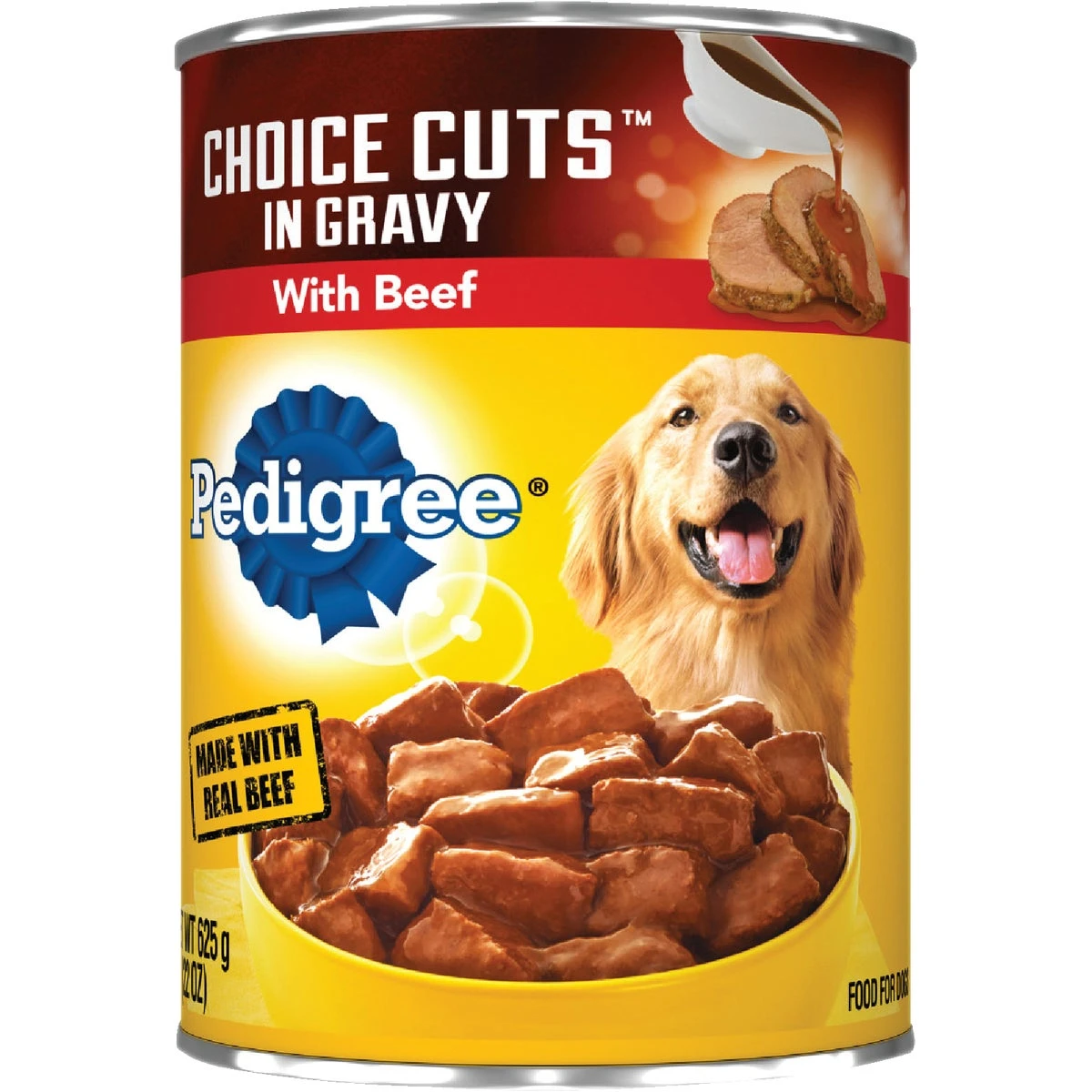 Choice Cuts Canned Dog Food Beef Flavor 22 Ounce Can