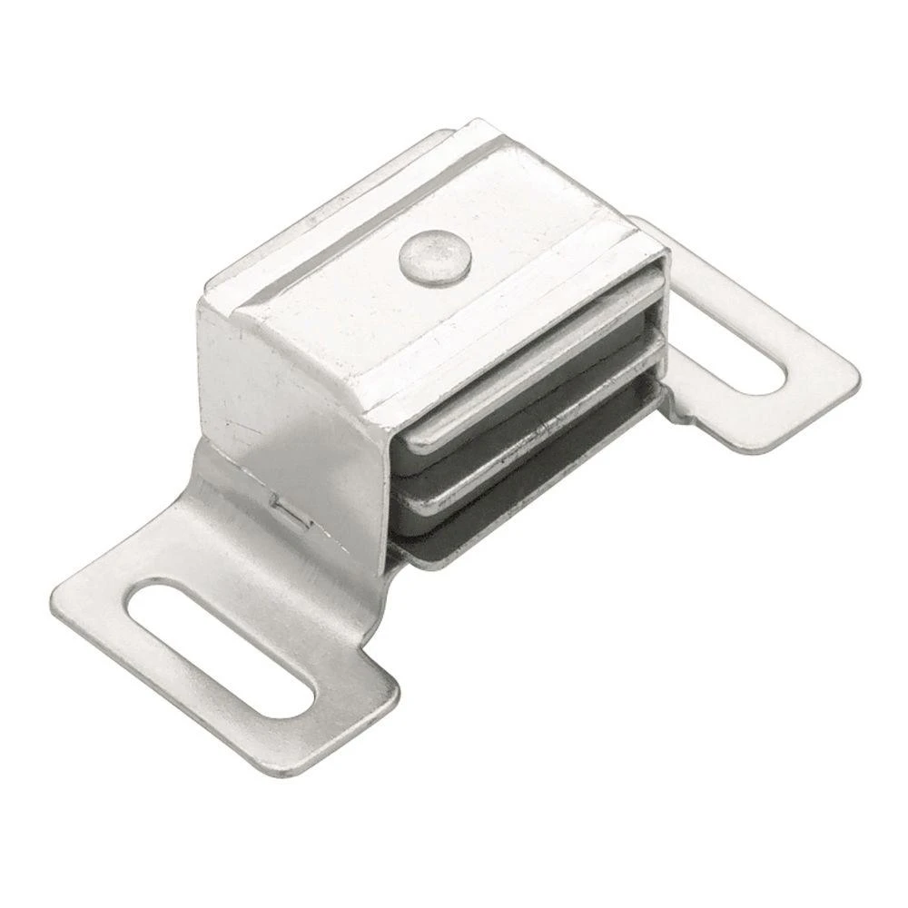 Magnetic Catch and Strike Set, Aluminum Construction for Cabinet Doors