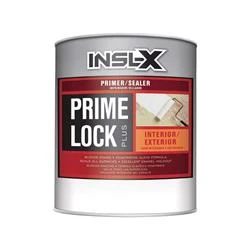 Prime Lock Plus Interior and Exterior Alkyd Resin Based Primer and Sealer, White, Quart