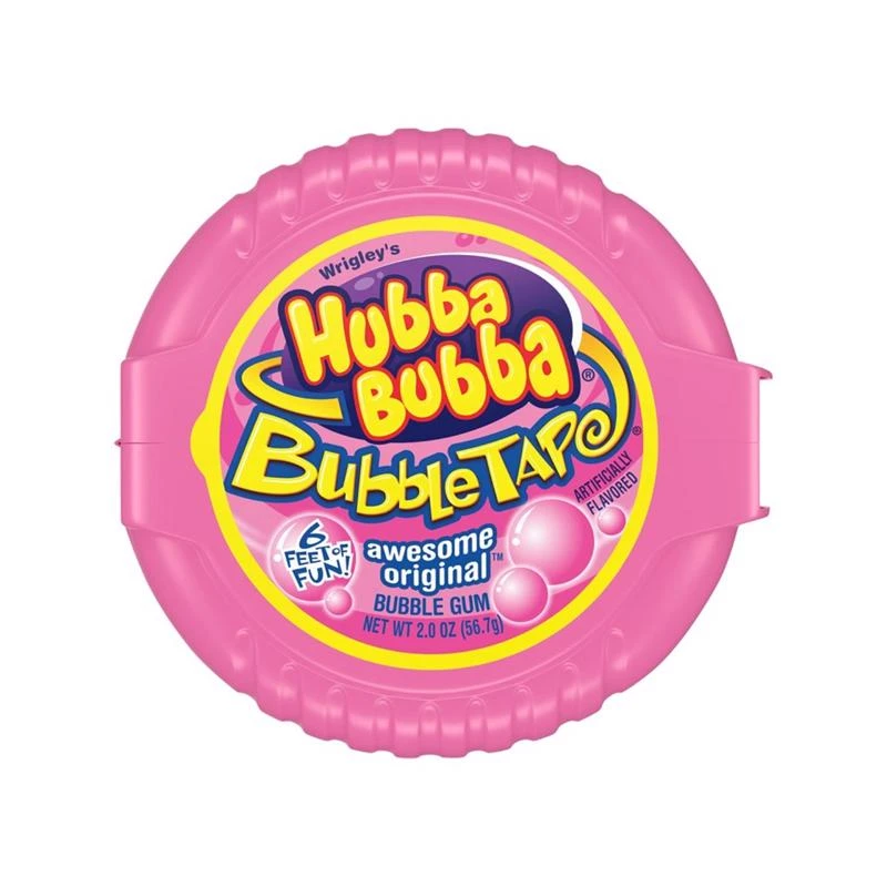 Tape Bubble Gum, Awesome Original Flavor, 2 oz.