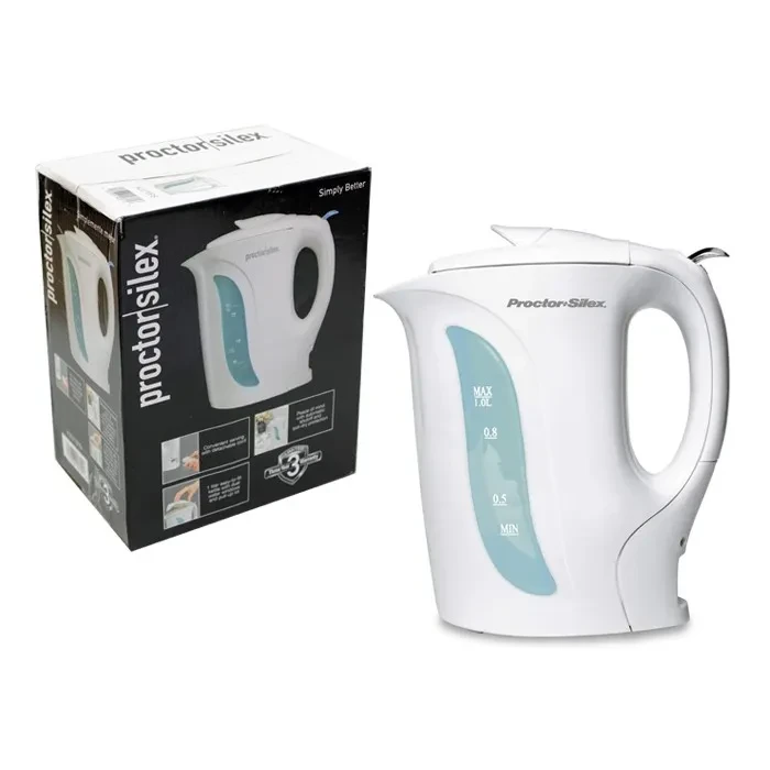 1-quart Electric Kettle With Detachable Cord And Auto Shut Off