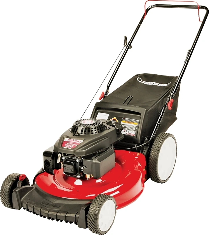 Tb130 3-n-1 High Wheel Gas Lawn Mower, 159cc Engine, 21-inch Cutting Deck