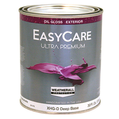 1 Quart Gloss Deep Base Oil-based Exterior Paint - Easycare Model Xhgd-qt