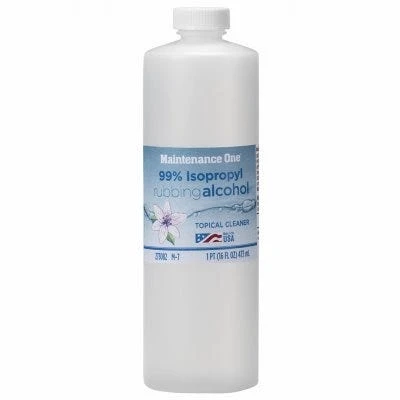 99% Isopropyl Rubbing Alcohol, 16 Oz. - Maintenance One, M7-16oz