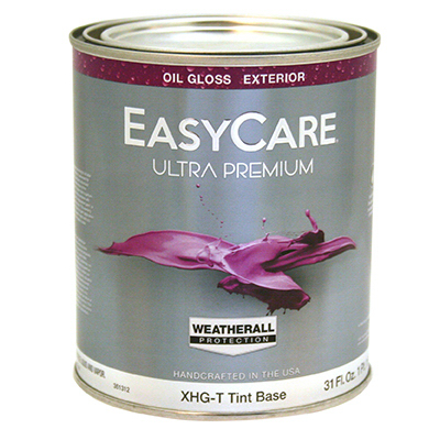 1 Quart Gloss Tint Base Oil-based Exterior Paint By Easycare