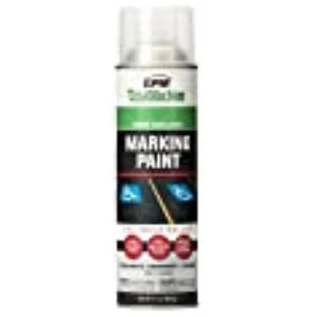 Inverted Marking Spray Paint Safety Green 17 Ounce Can for Clear Visibility