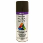 Premium Decor Spray Paint, Leather Brown Gloss, 12 Ounce Can