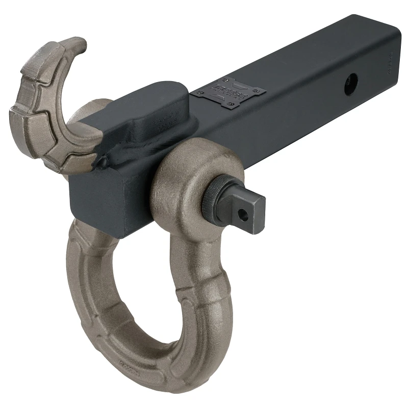 Tactical Tow Mount Hook & Shackle, 10,000-lb Capacity, Steel