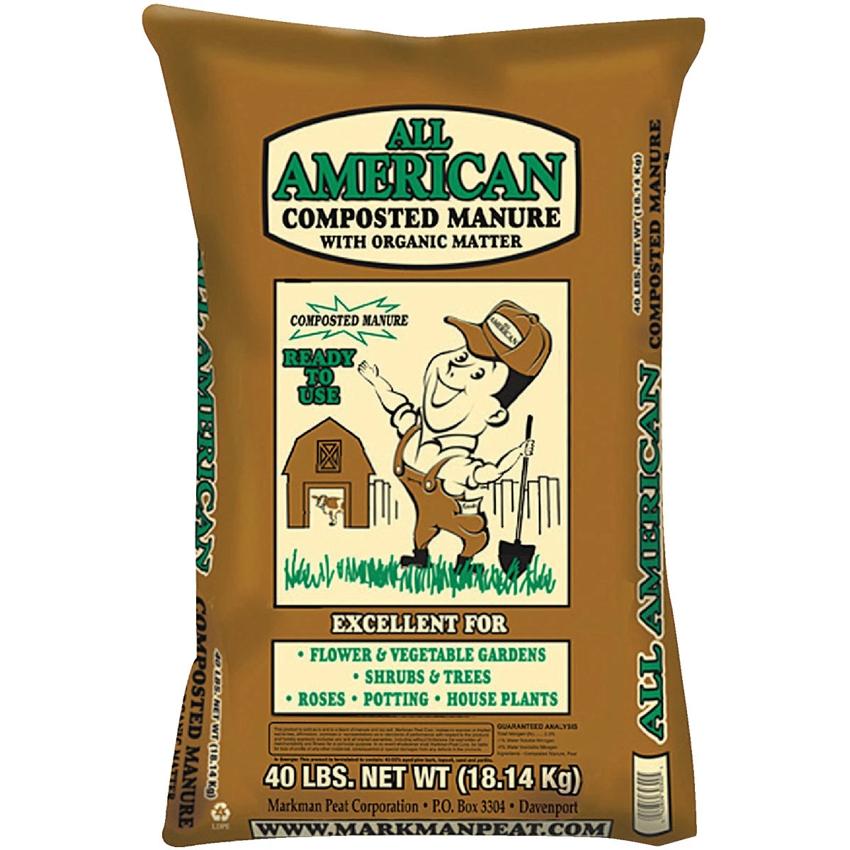 PRELUDE COW MANURE .75CUFT
