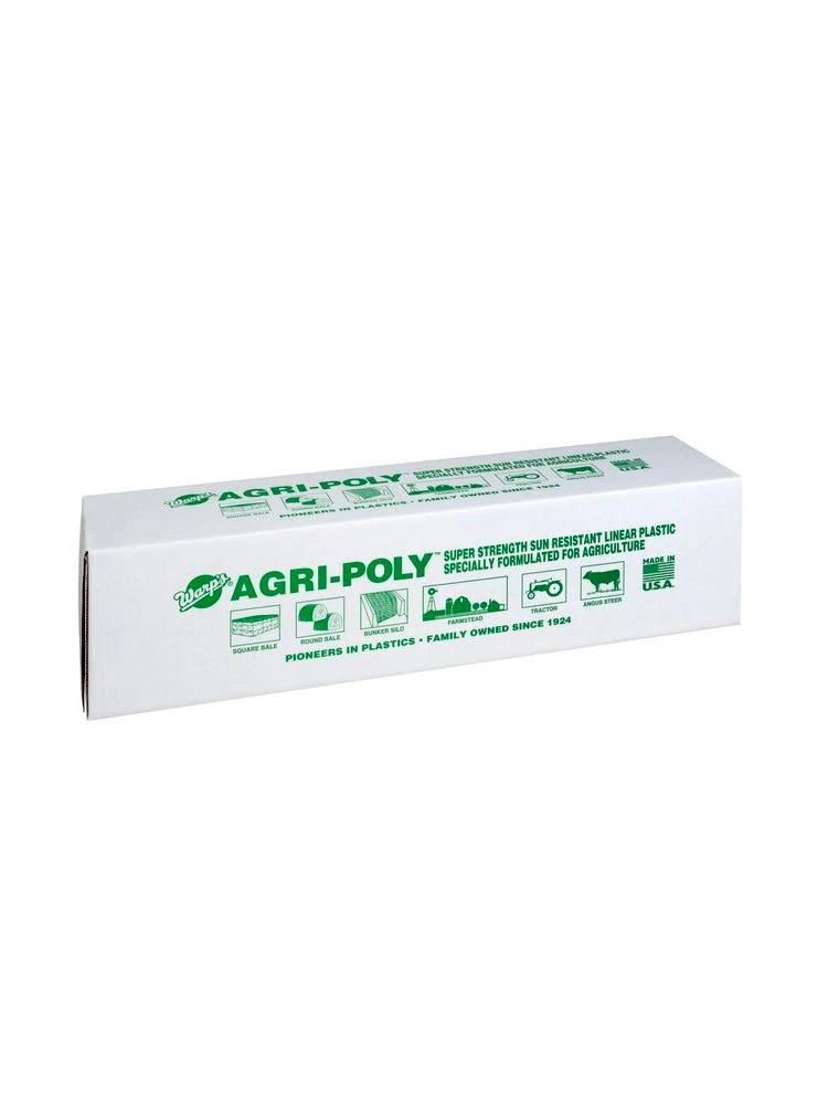 Agri-poly Sheeting, 4.5 Mil, Black, 12' X 100'