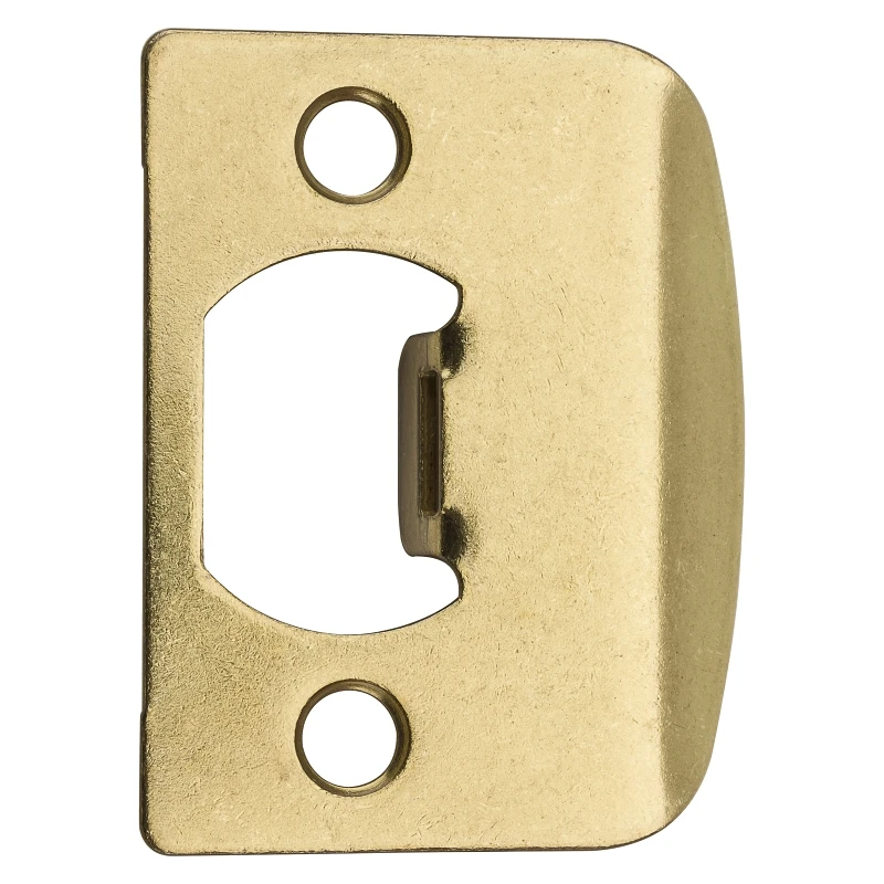 Brass Standard Lock Strike Plate for Door Locks