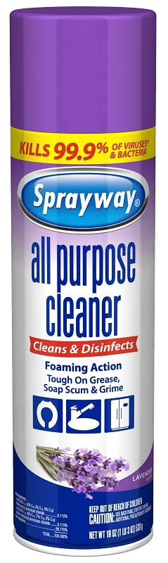 19 Oz. Lavender All Purpose Cleaner - Kills 99.9% Of Viruses & Bacteria