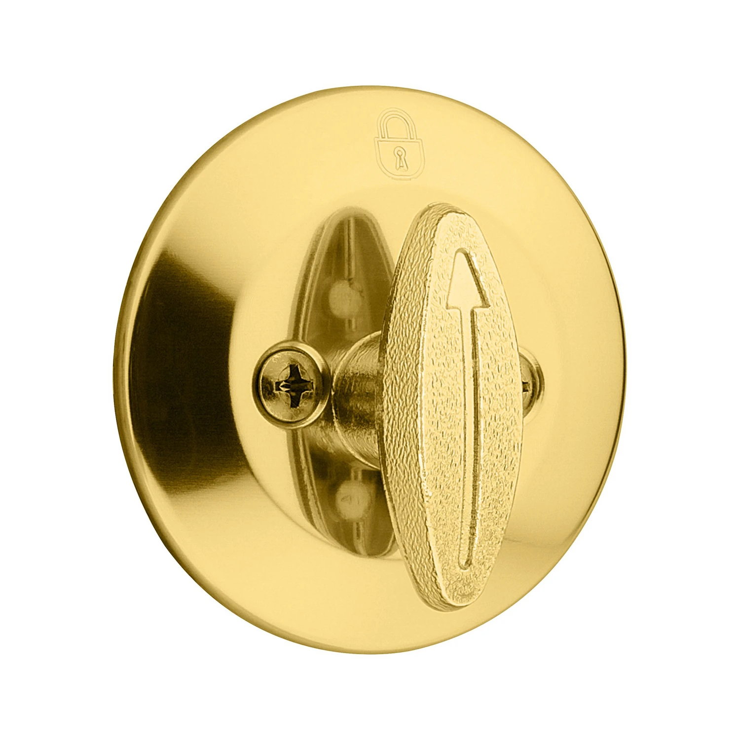 Security Brass One-Sided Deadbolt Lock for Door Security