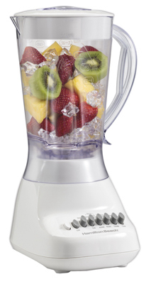 10-speed Blender 56 Oz White Metal/plastic With Wave Action Technology
