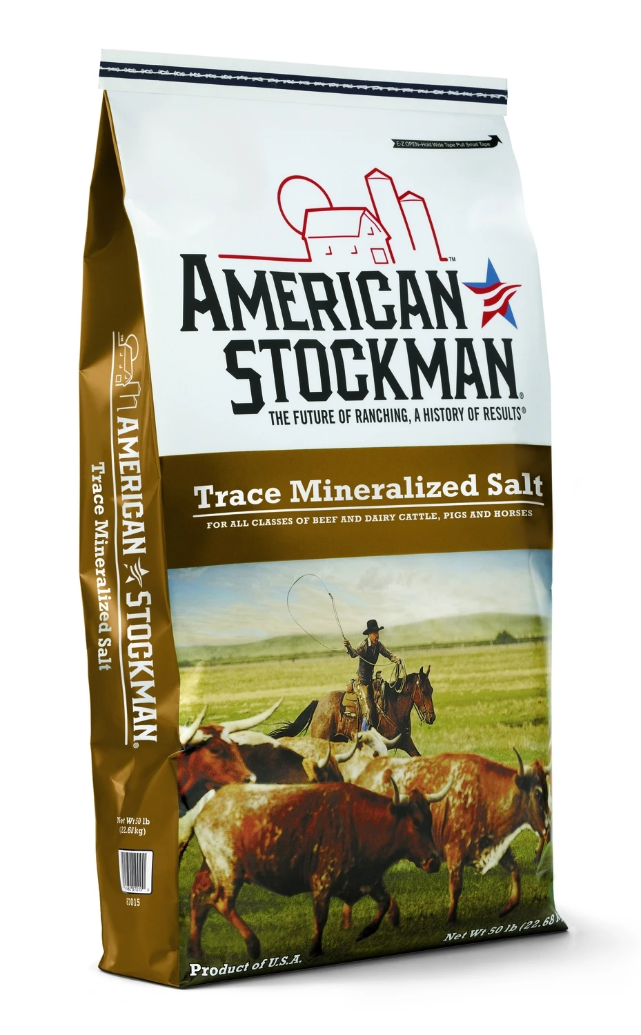 Trace Mineral Bag Agricultural Salt, 50 Pounds
