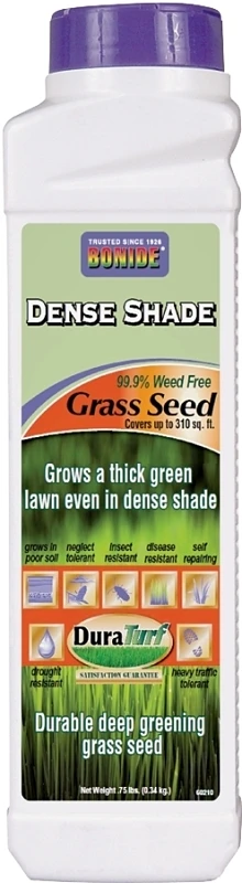 Duraturf Grass Seed For Dense Shade, 12 Ounce Bag, Model 60210