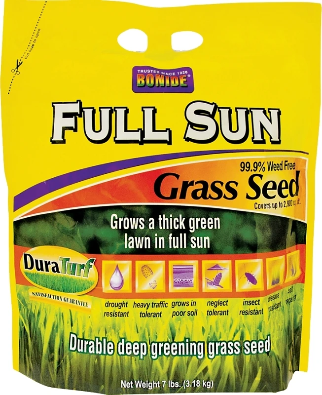 SEED GRASS 7LB FULL SUN