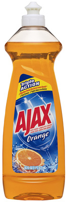 12.6-ounce Antibacterial Orange Dish Soap For Effective Cleaning