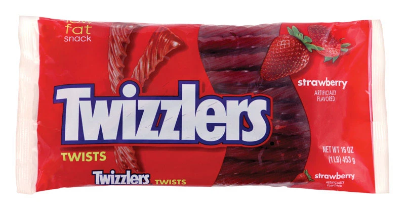 Twists Strawberry Liquorice 16 Ounce - Deliciously Chewy Treat