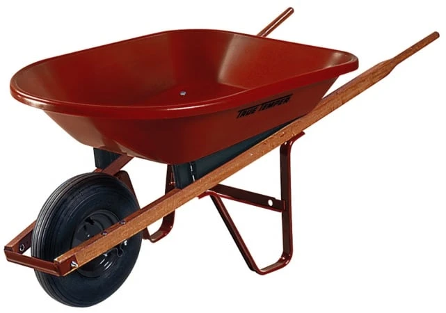 4CUFT POLY WHEELBARROW