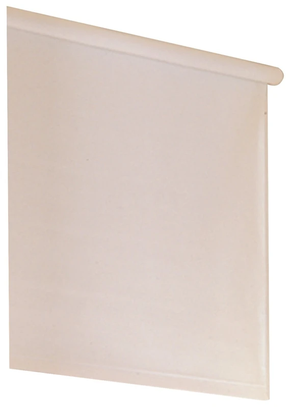 Room Darkening Window Shade, White Vinyl, 25-37 X 54 Inches, Model Hrsecd3705401d