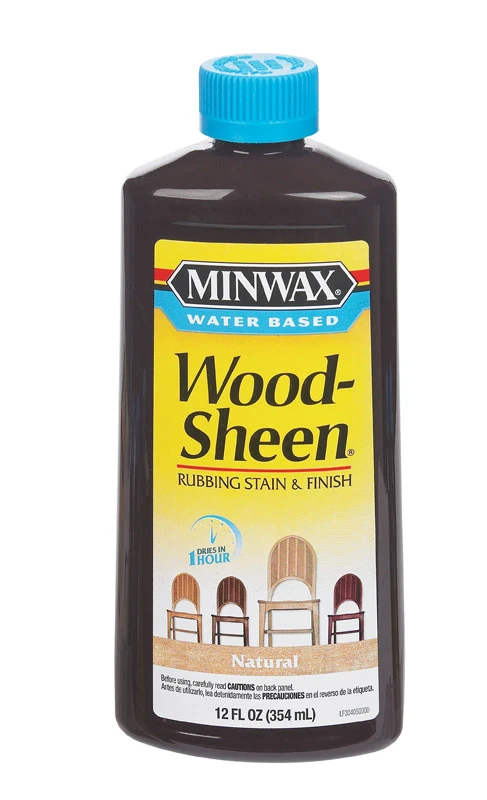 Water Based Wood Sheen Natural Finish 12 Ounce