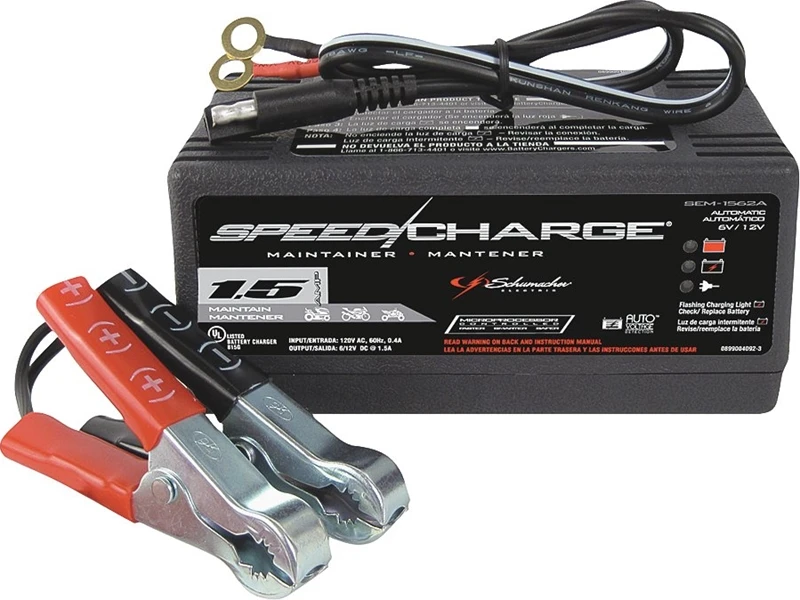 Sem1562a Automatic 12 Volt 1.5 Amp Battery Charger And Maintainer