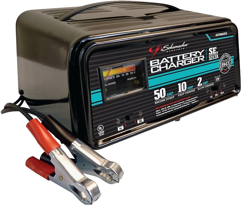 Schumacher Se-5212a Led Car Starter & Charger, Automatic, 50-10-2-amp