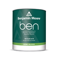Benjamin Moore Waterborne Interior Semi-gloss Latex Paint 1 Quart