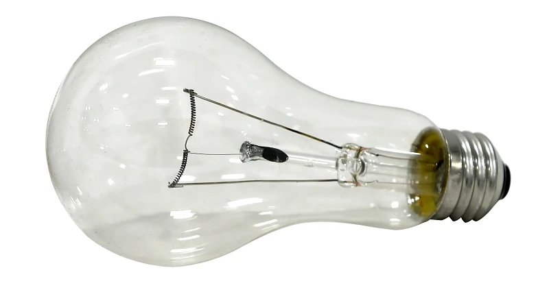 200-watt A21 Clear Incandescent Light Bulb - General Purpose, Extended Life