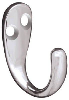 CHR SGL PRONG ROBE HOOK