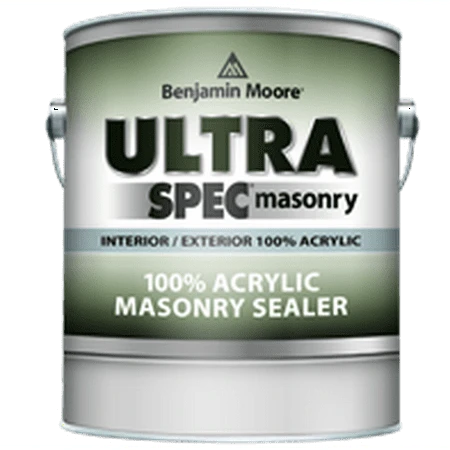 Benjamin Moore Ultra Spec 100% Acrylic Sealer Primer For Masonry - 1 Gallon