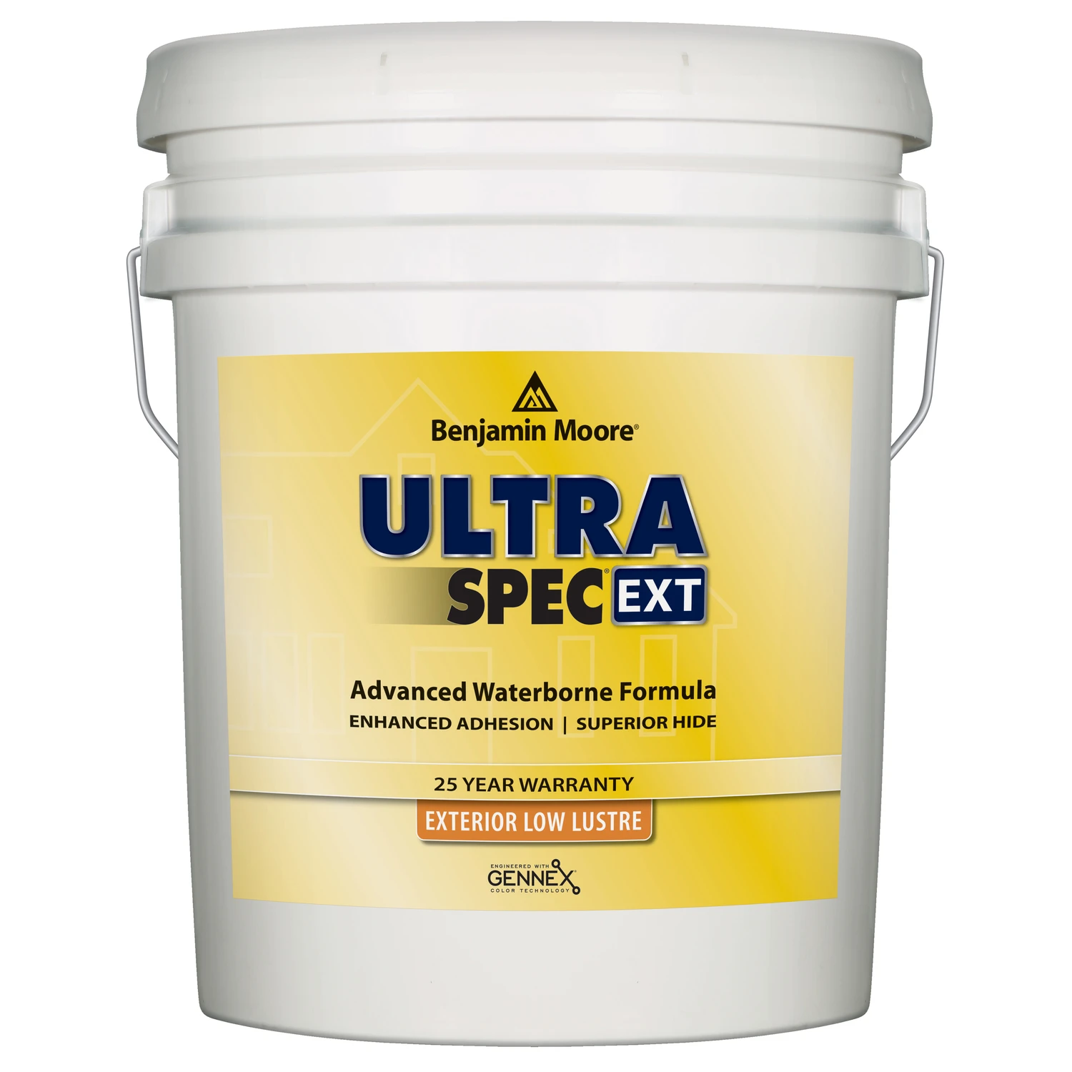 Ultra Spec Low Luster White Water-based Exterior Paint And Primer 5 Gallon