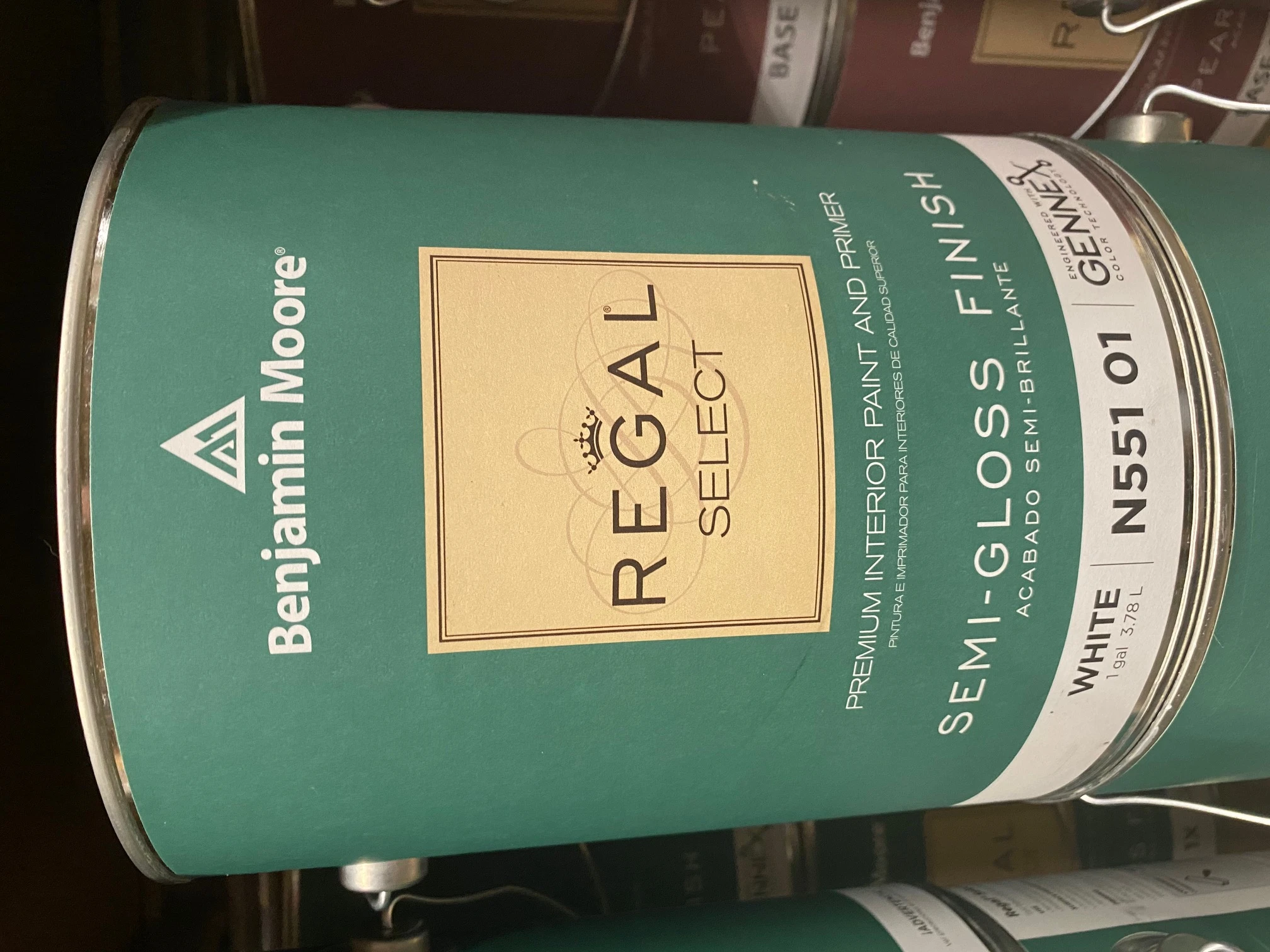 Regal Select Semi-gloss Base 4 Paint And Primer Interior 1 Gallon
