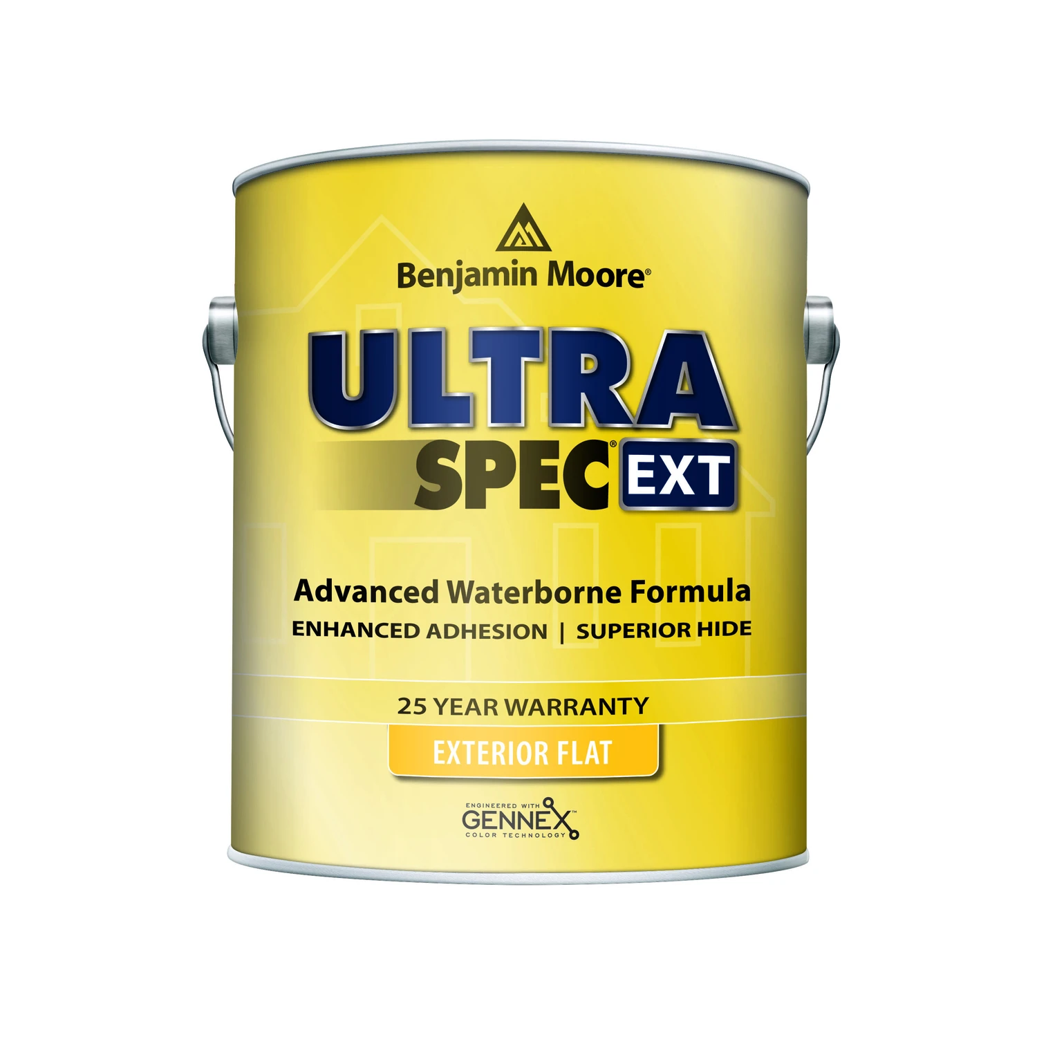 Ultra Spec Flat White Water-based Exterior Paint And Primer 1 Gallon
