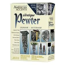 7983955 2-part Decorative Finishes Antique Pewter Spray Kit