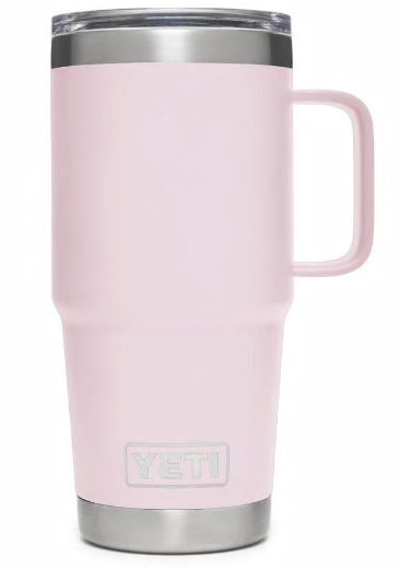 Rambler 20 Ounce Travel Mug In Ice Pink - Durable And Insulated