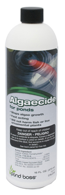 Algaecide 16 Oz. For Ponds And Fountains - Epa Listed