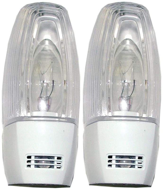 Photoclear Night Light - 4 Watts, Incandescent, 2 Lamps, Model Nl100/2