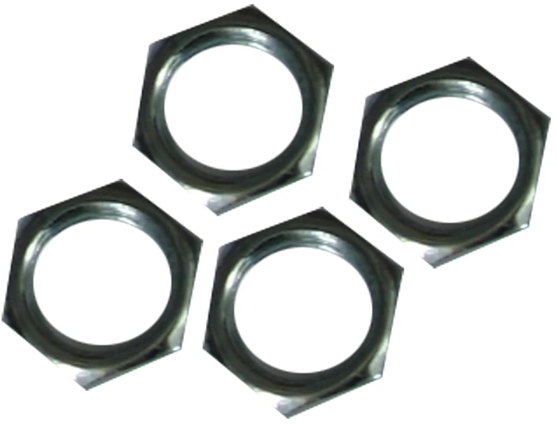 Locknuts 1/4 Ips Hexagonal Zinc 6 Pk For 1/4 Inch Threaded Pipes - Model La995