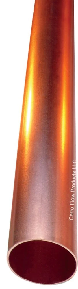 Copper Pipe Type L 3/4 Inch X 12 Foot Straight Length For Plumbing Projects